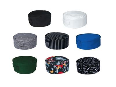 Pill Box Cap - Poly/Cotton Blend in Twill Fabric